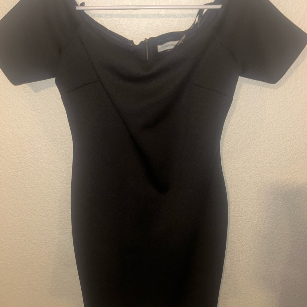 Calvin Klein Black Mini Dress